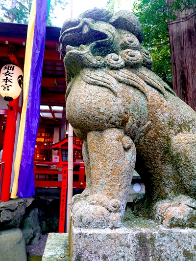 龍神カード公式講座　狛犬　龍神　椿大神　聖域