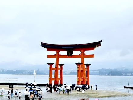 厳島神社　鳥居