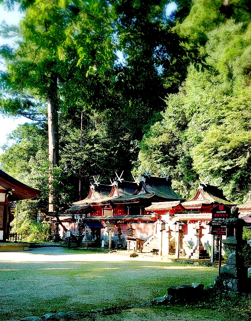 宇太水分神社　吉野の旅　水の神